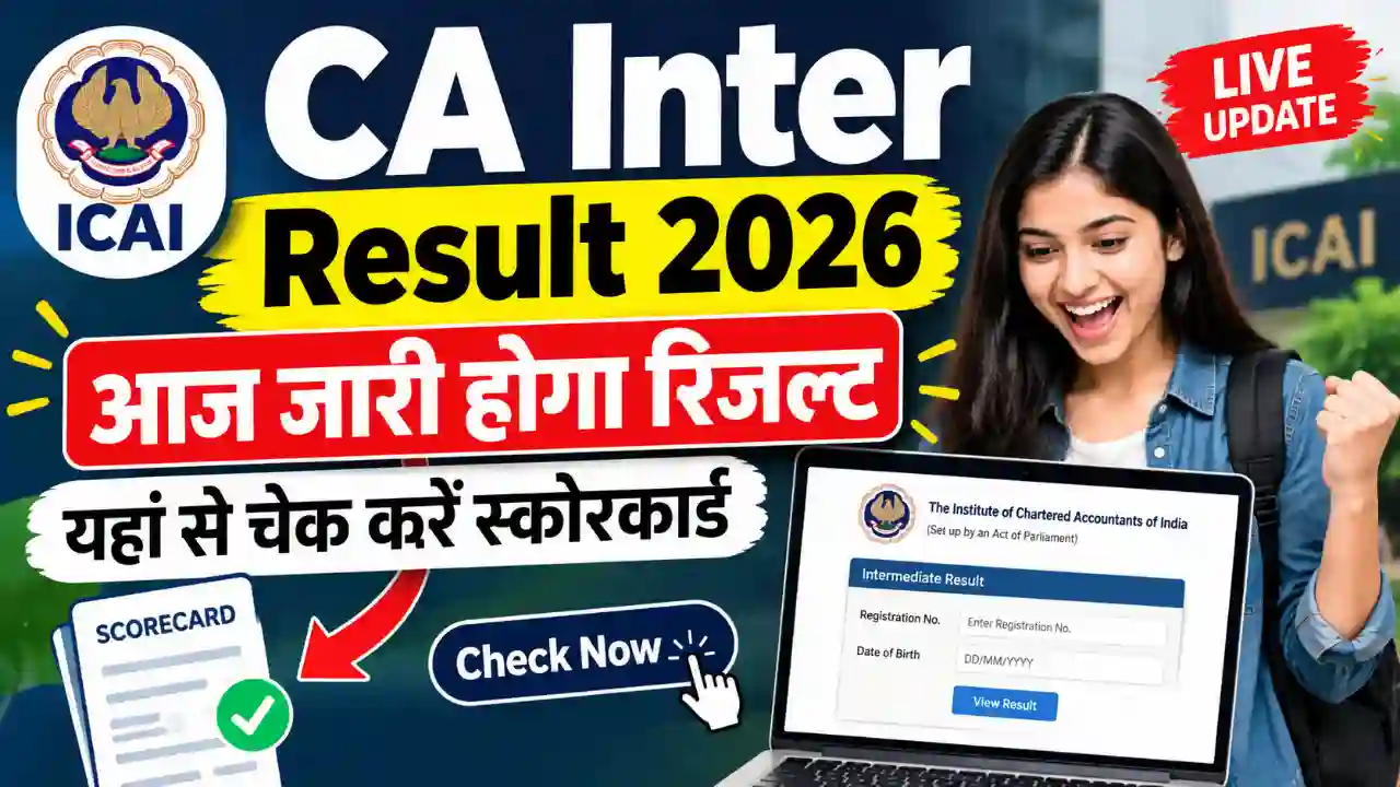 CA Inter Result 2026
